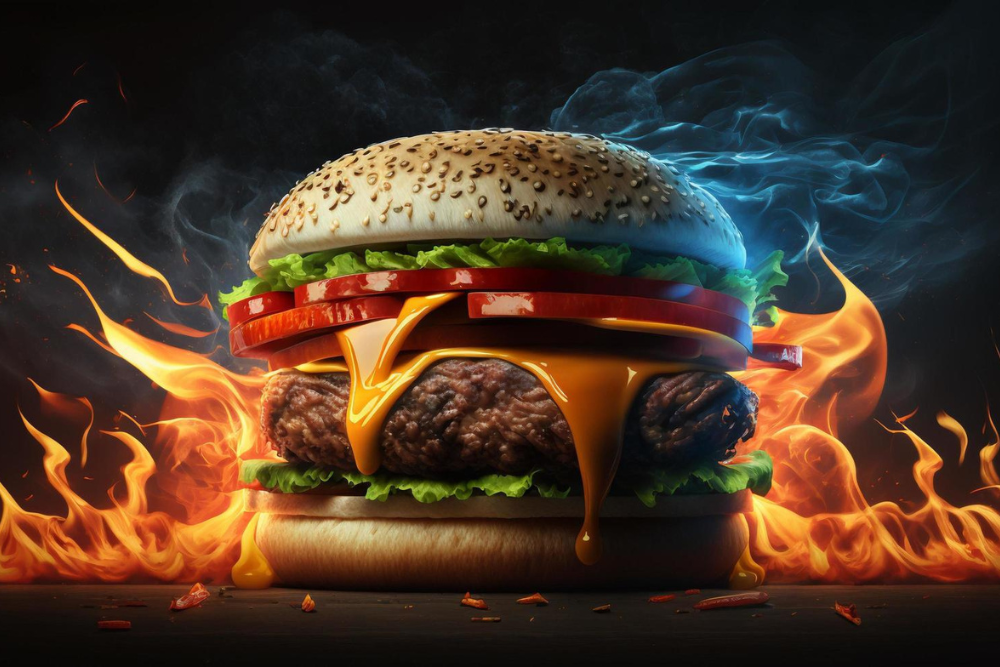 Blue bubble Grill